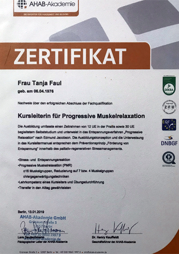 Zertifikat